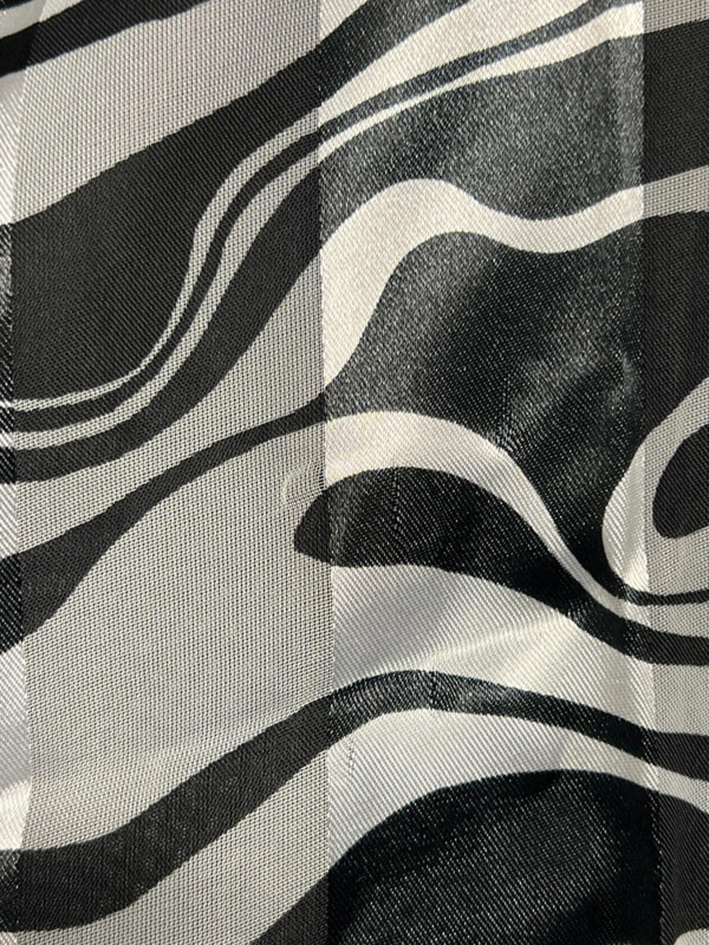 Vintage Zebra Pattern Ladies Scarf