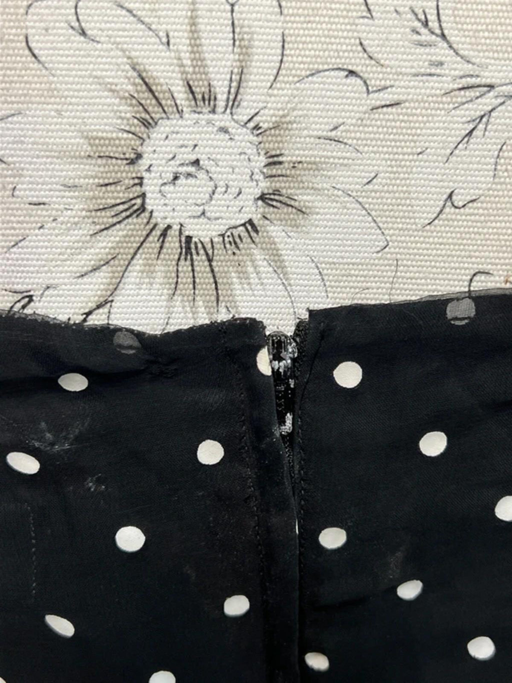 Berkterex 1980’s Party Dress | Size 12 | Black polka dot