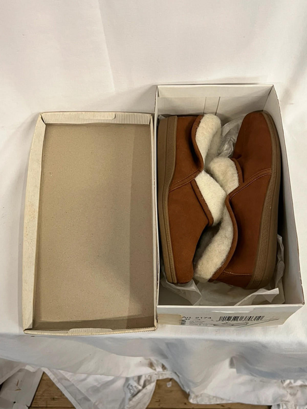 Vintage Rohde Slippers | Camel | Size 4 UK \ EU 37 | Brand New | Wool Lining