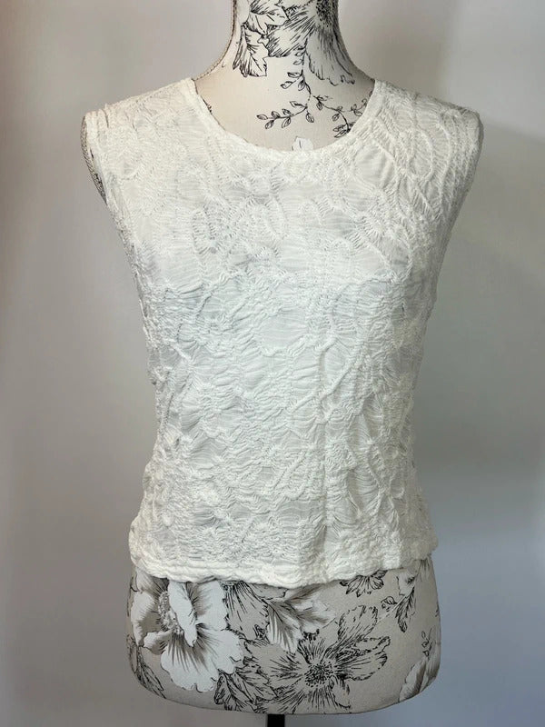 Minuet | Size 10 | White vest top