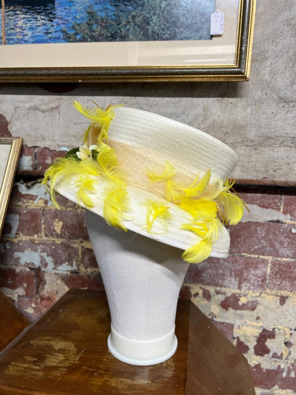 Yellow themed hat | Fascinator Hat | Occasion
