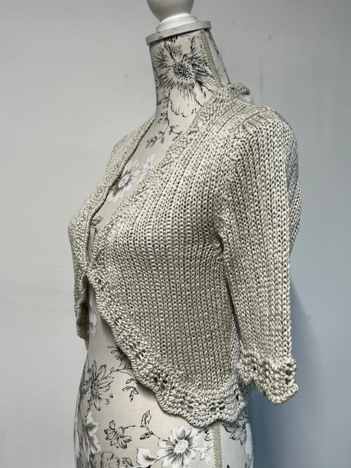 Per Una | M | Cream Cardigan/Bolero | Acrylic