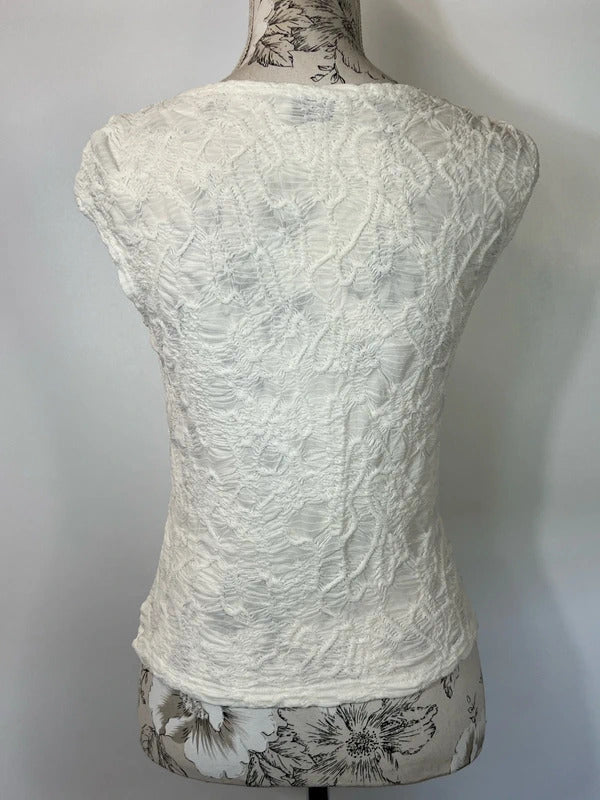 Minuet | Size 10 | White vest top