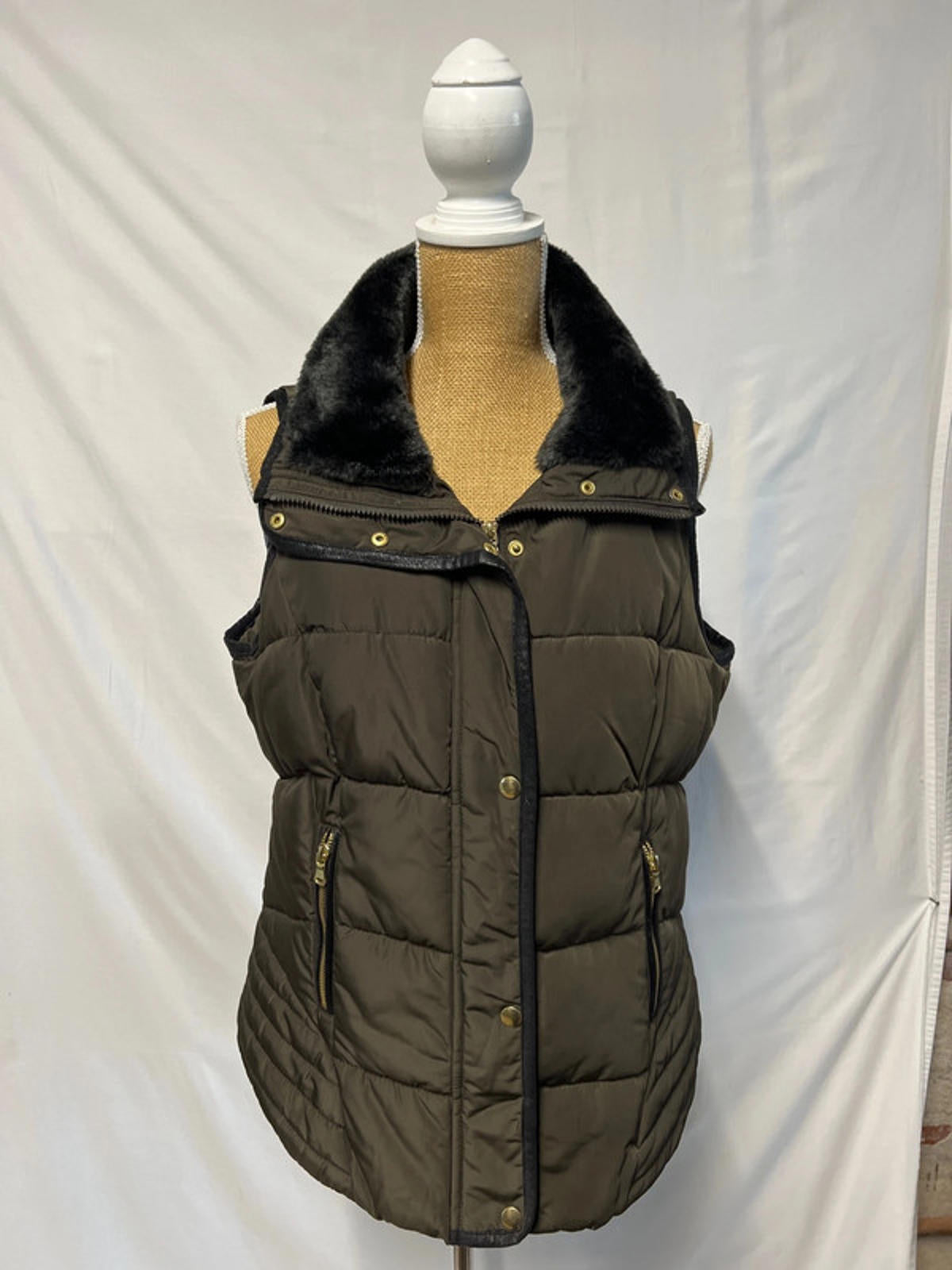 George | 14 | Chocolate Brown Body Warmer |