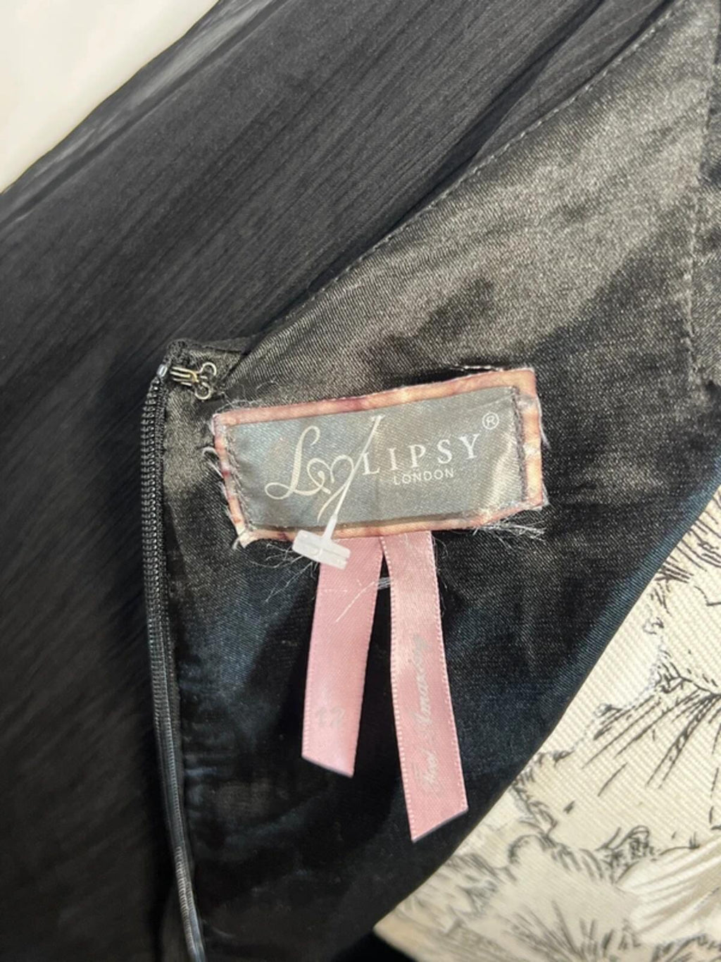 Lipsy London | 12 | Black cocktail dress