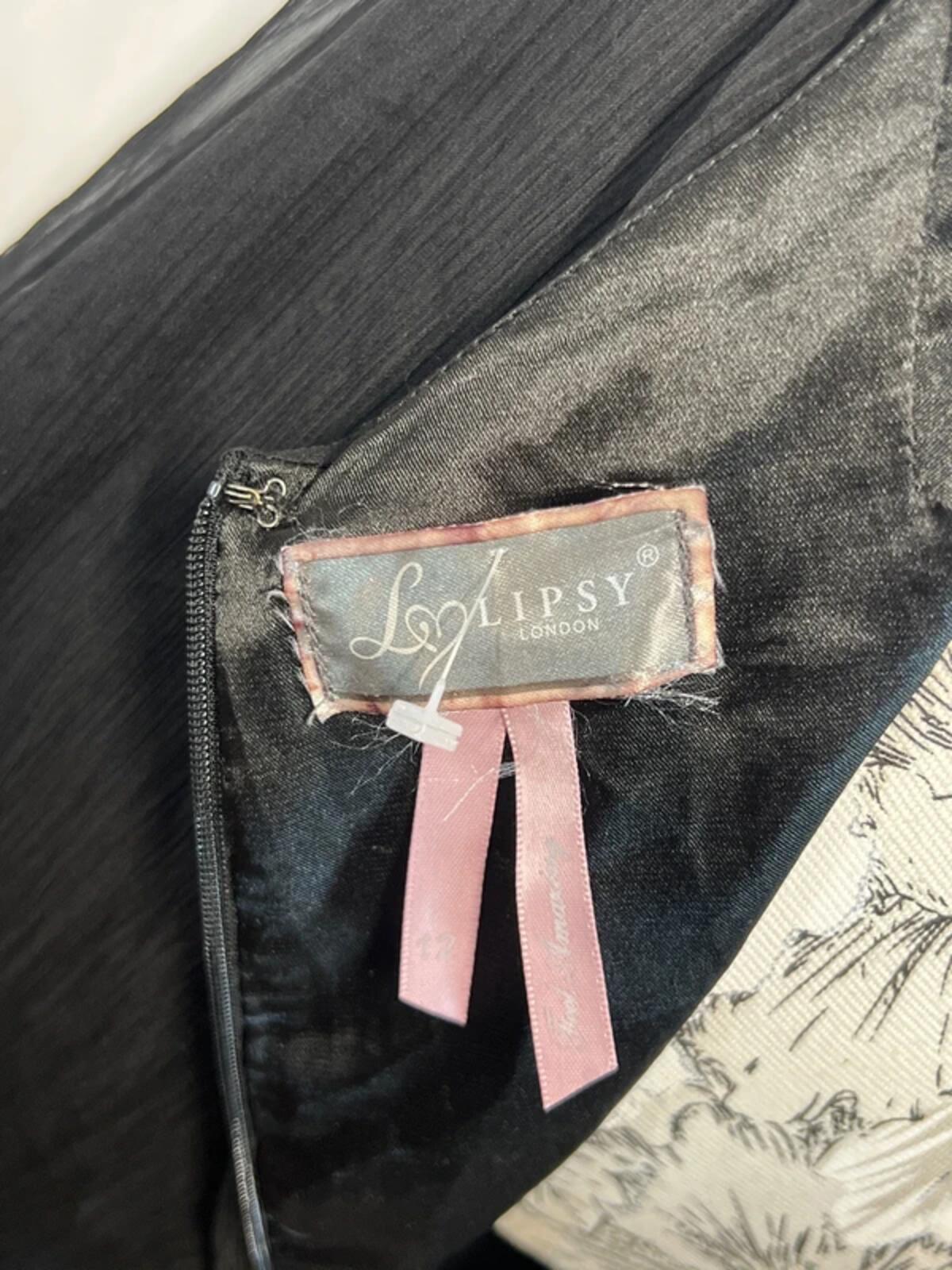 Lipsy London | 12 | Black cocktail dress