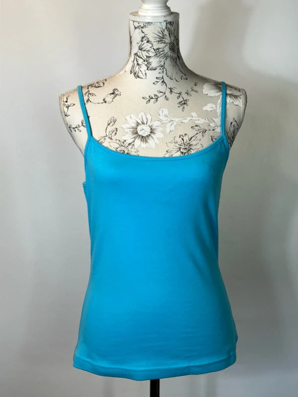 Mexx | 16/18 | Y2K Blue strappy vest top