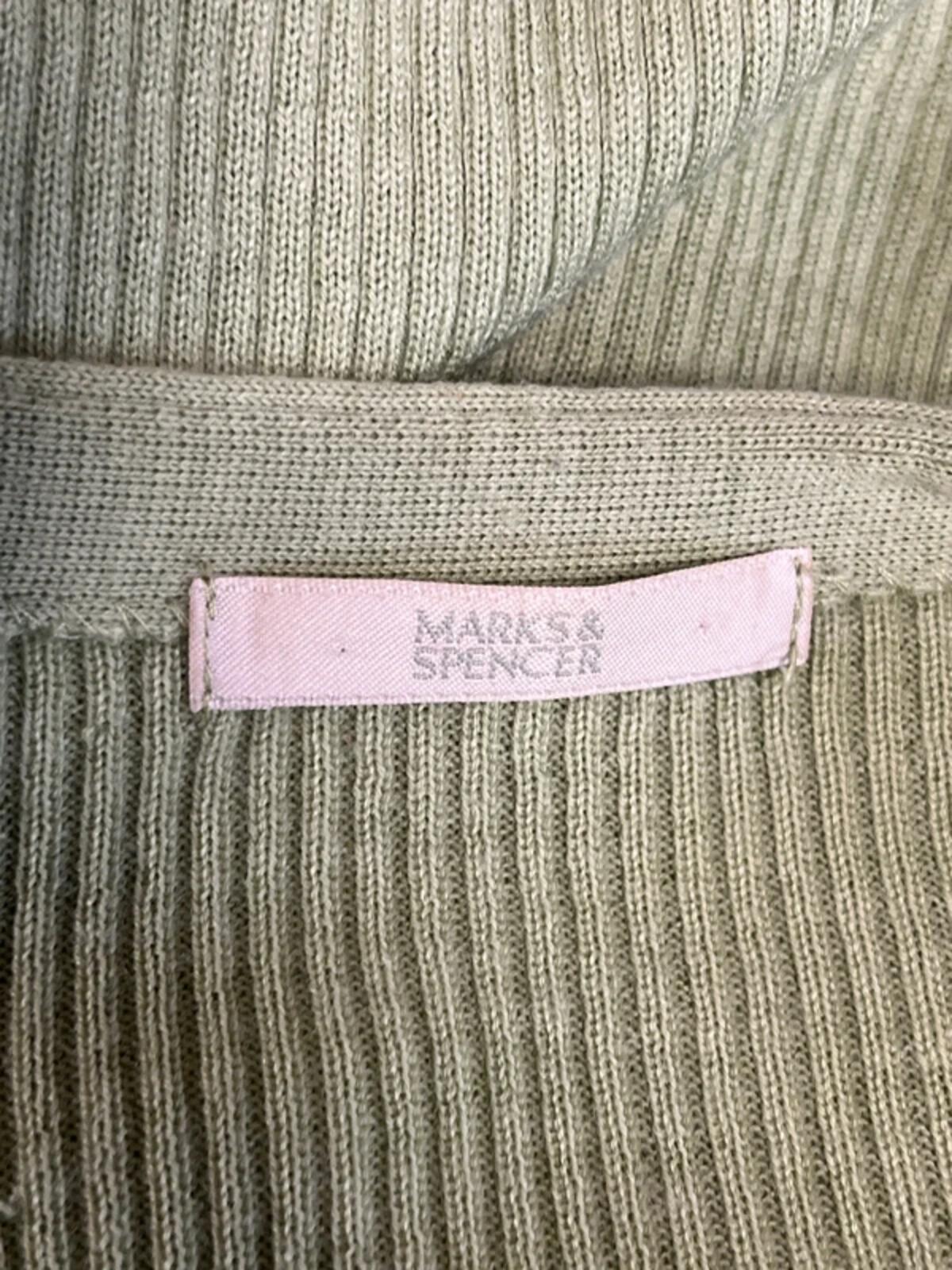 Marks and Spencer | 14 | Pistachio green cardigan | Very good