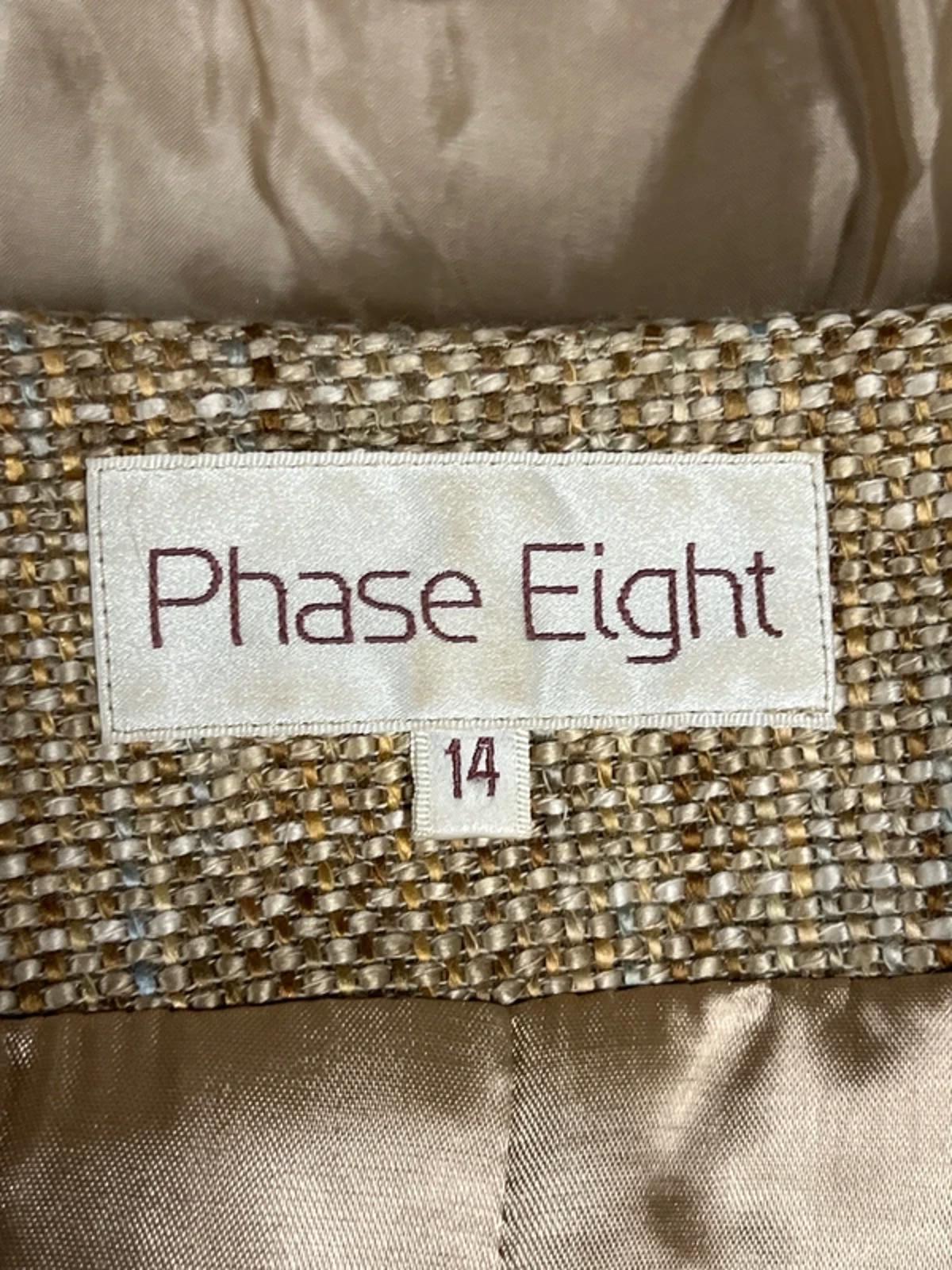 Vintage Phase 8 | Two Piece Skirt Suit | 12/14 | Cotton/Acrylic blend | Good