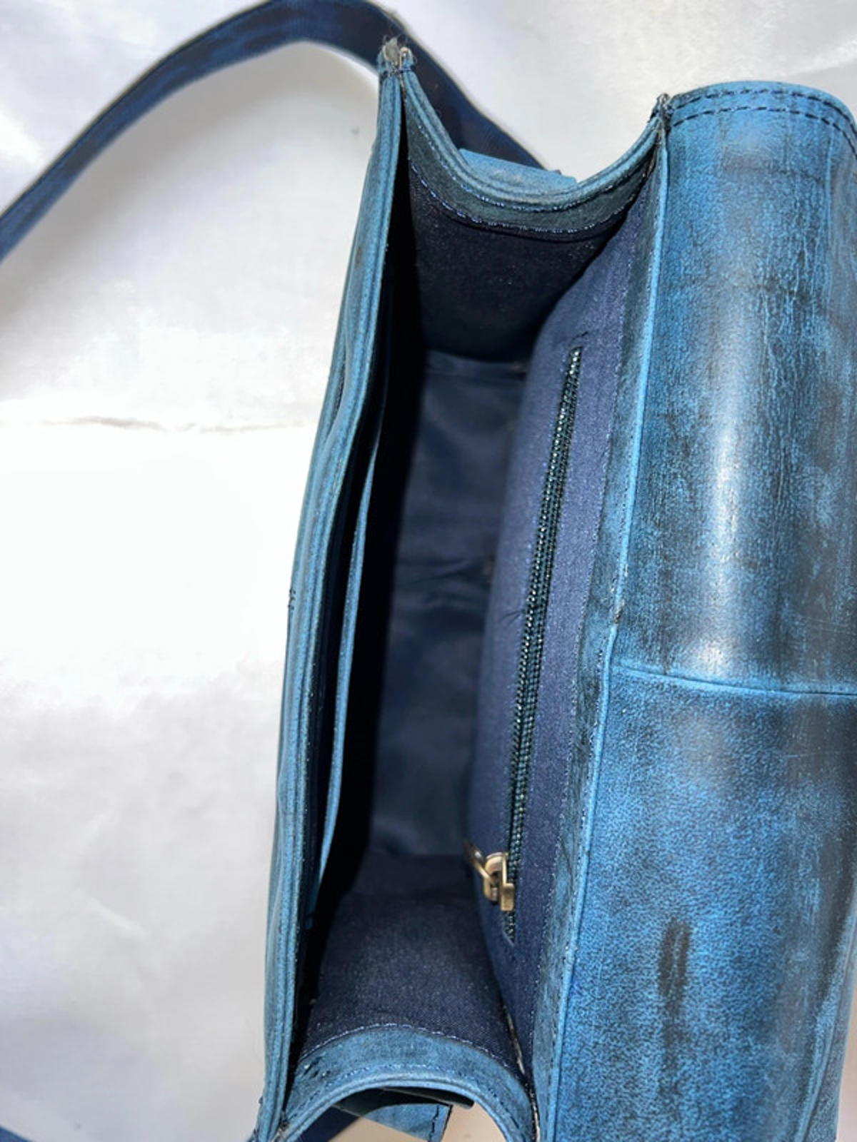 J.Wilson London | Blue Satchel Shoulderbag