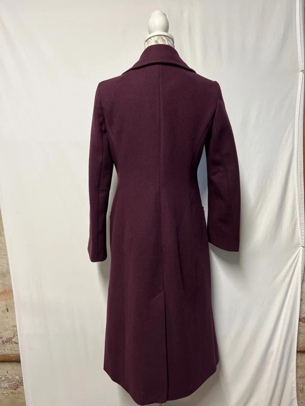 Lipsy London | 10 | Maroon/Burgundy Trenchcoat