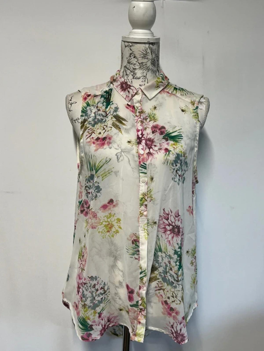 H&M | 16 | Floral vest top