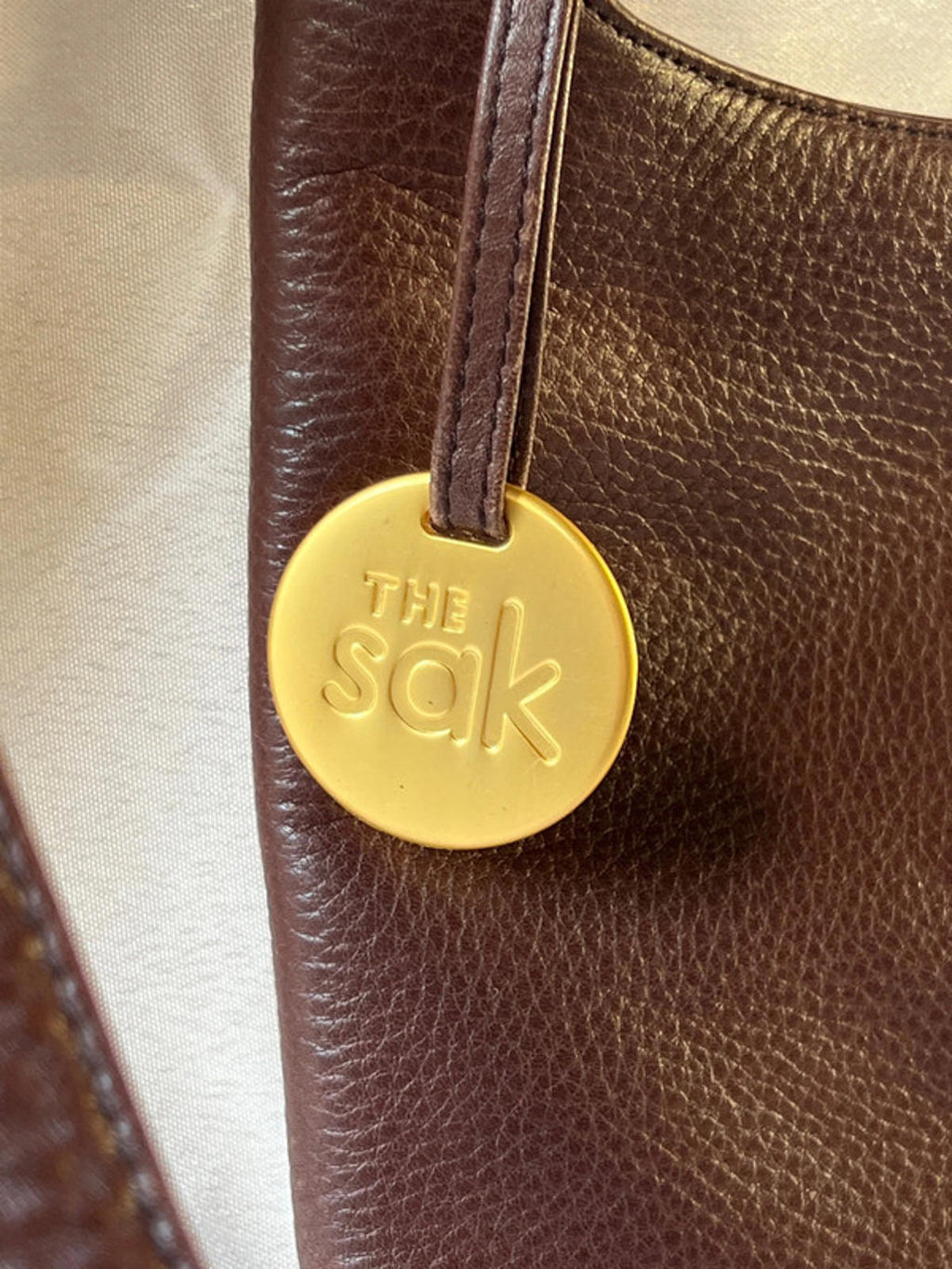 Vintage The Sak | Maroon Leather Shoulderbag