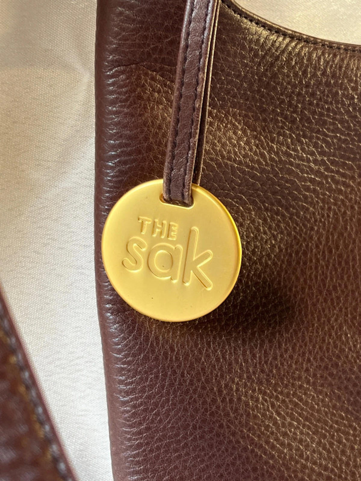 Vintage The Sak | Maroon Leather Shoulderbag