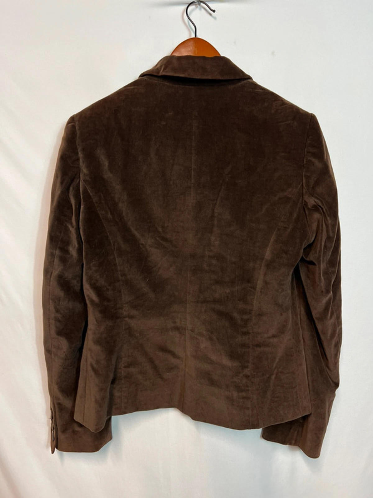 Carolle | Size 42 (12-14) | Chocolate Brown Suede Style Jacket |