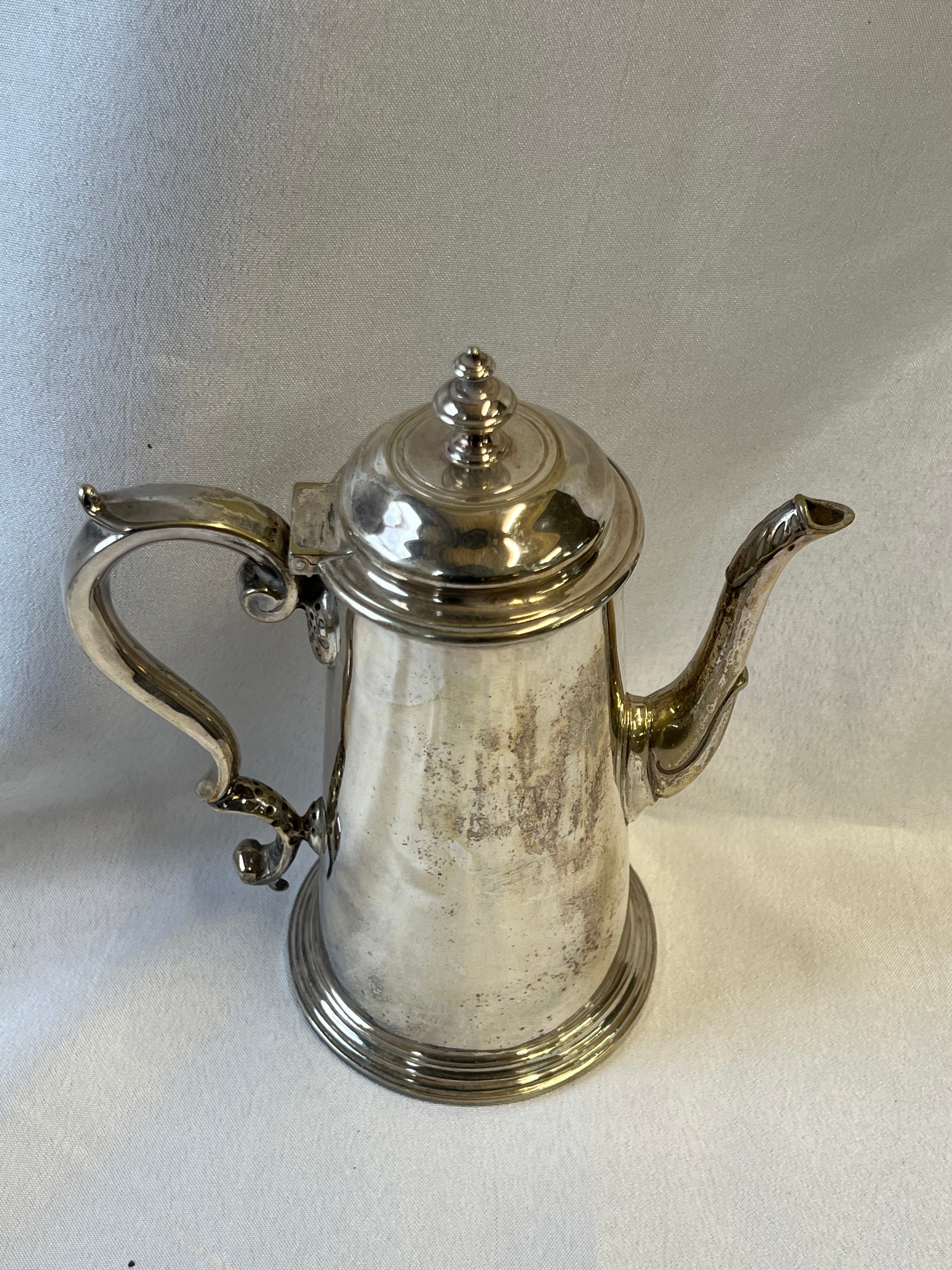 Silver Plated Coffee Pot