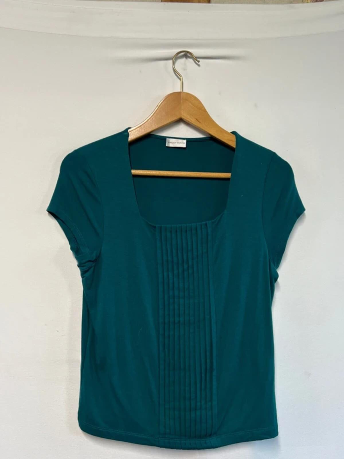 Minuet Petite | M | Turquoise shirt