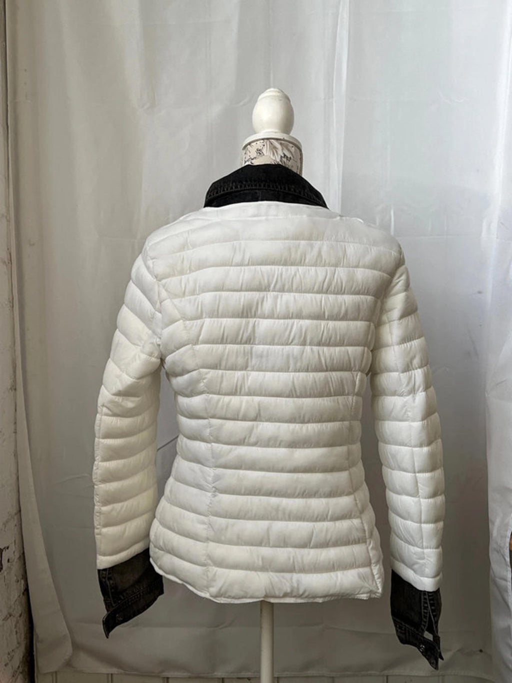 Melya Melody | M | Quilted/Denim Jacket |