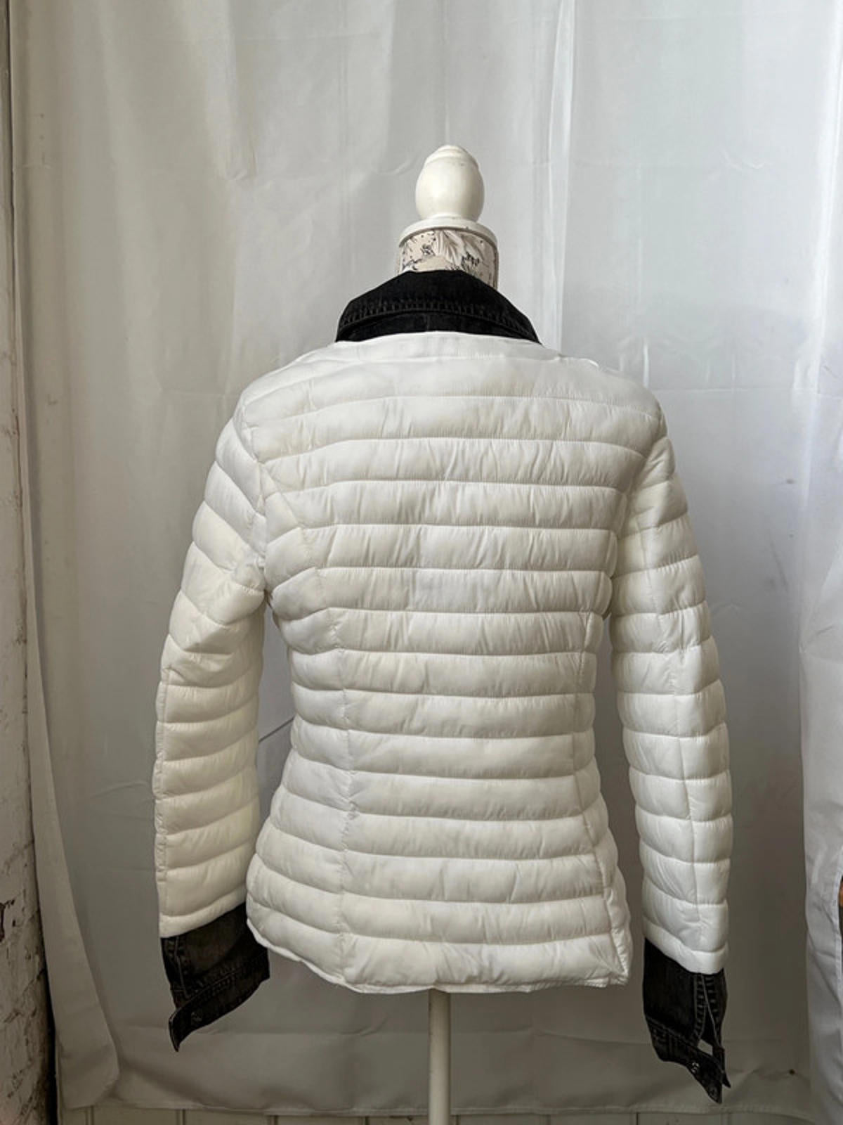 Melya Melody | M | Quilted/Denim Jacket |