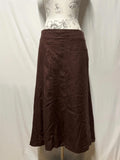 Coast | 12 | Chocolate Brown Long Length Skirt