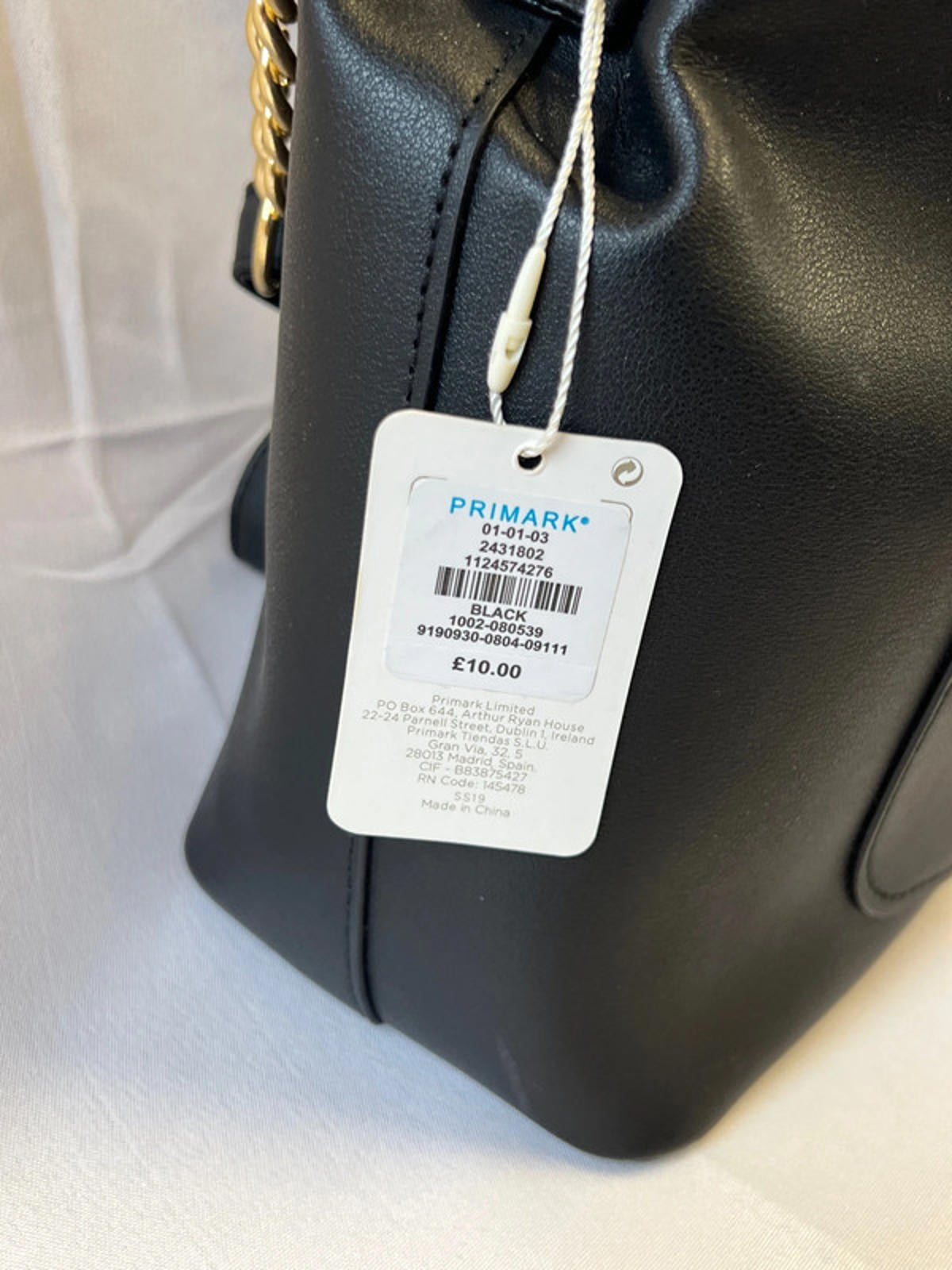 Black Primark Bucket Bag