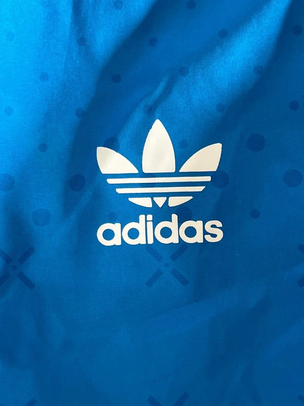 Adidas | Size XL | Blue and white zip up jacket