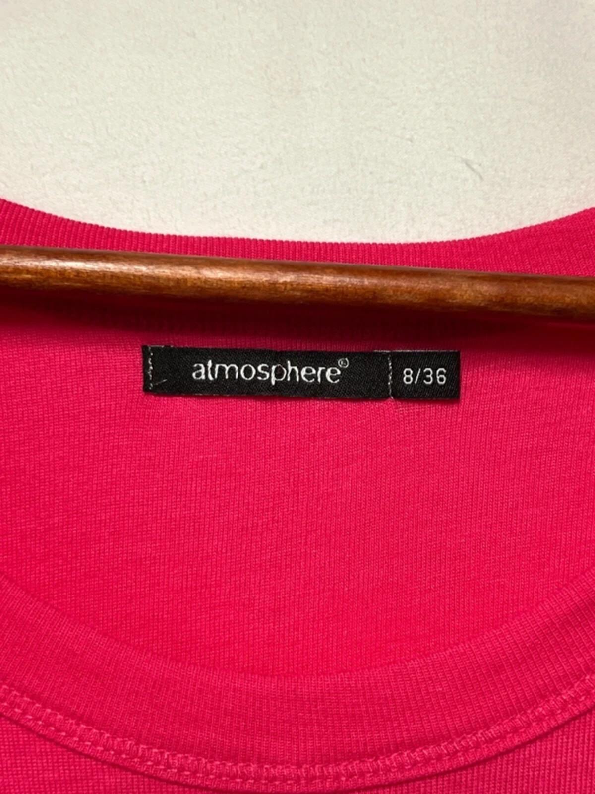 Atmosphere | 8 | Hot pink vest top | Cotton/Modal blend