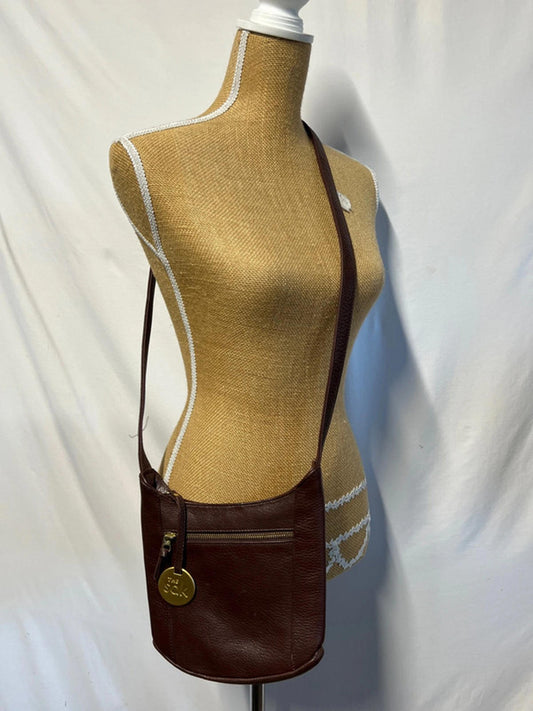 Vintage The Sak | Maroon Leather Shoulderbag