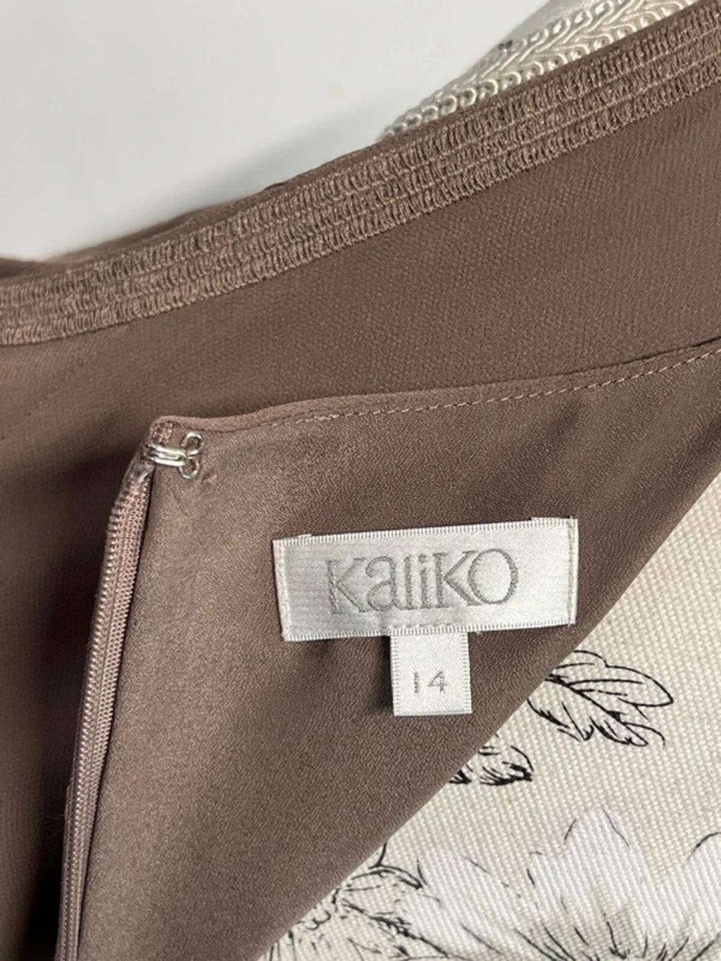 Kaliko | 14 | Brown Evening Dress