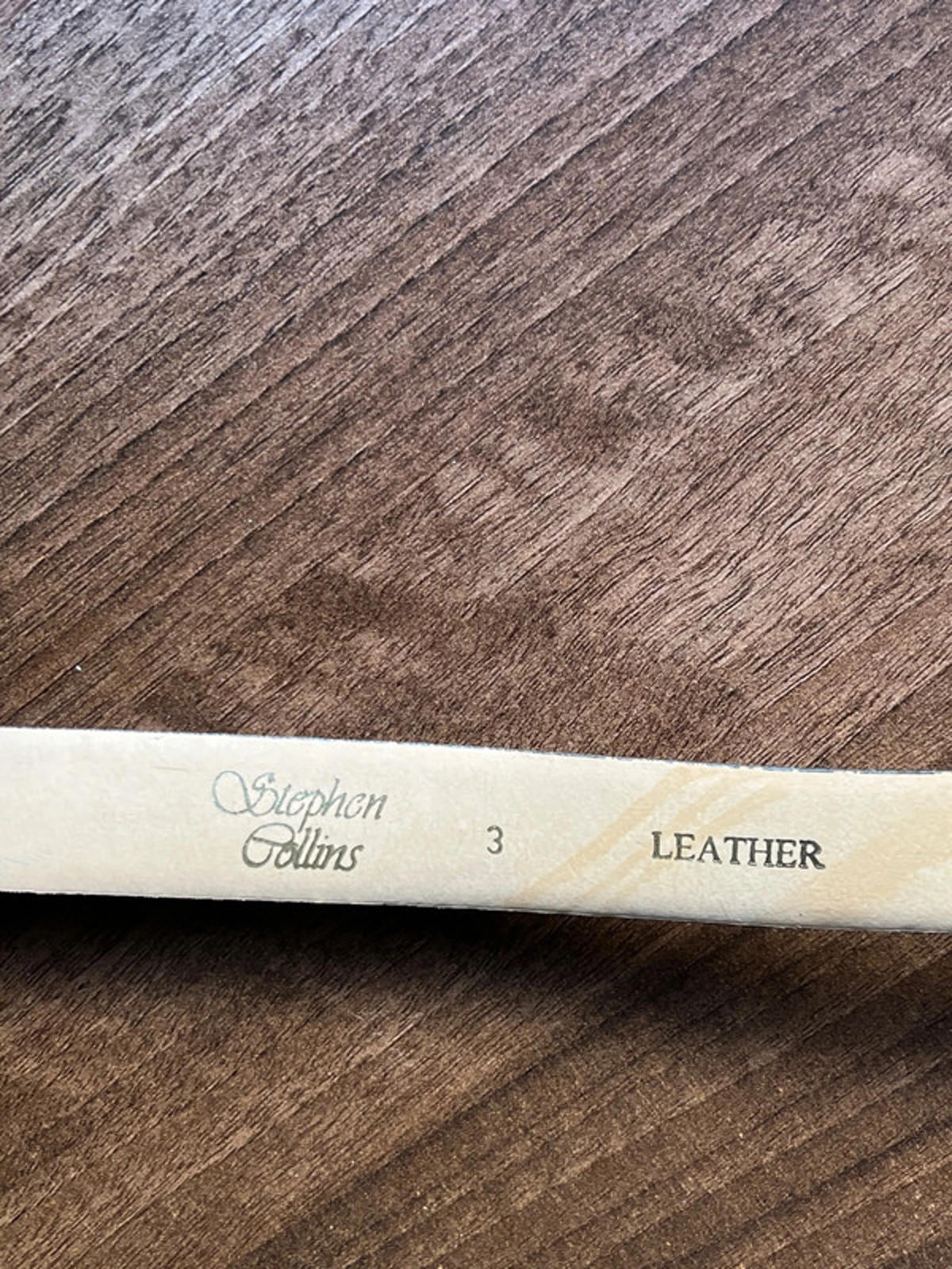 Vintage Stephen Collins | 33”5’ | Black leather belt | Used