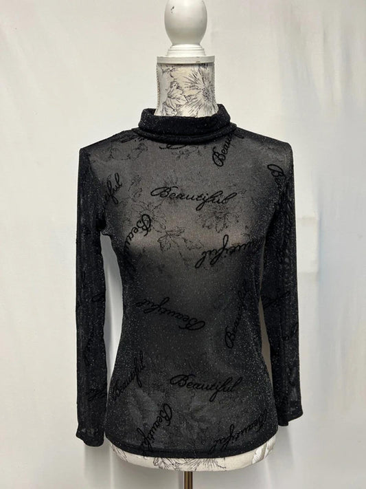 Cherry Koko | M/L | Thin black jumper