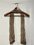 Vintage Echo | Ladies Scarf | Brown Pattern