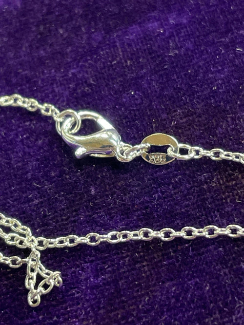 925 Silver Chain | Mother of Pearl Pendant | 26cm