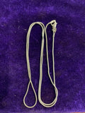 925 Sterling Silver Chain Necklace | 30cm