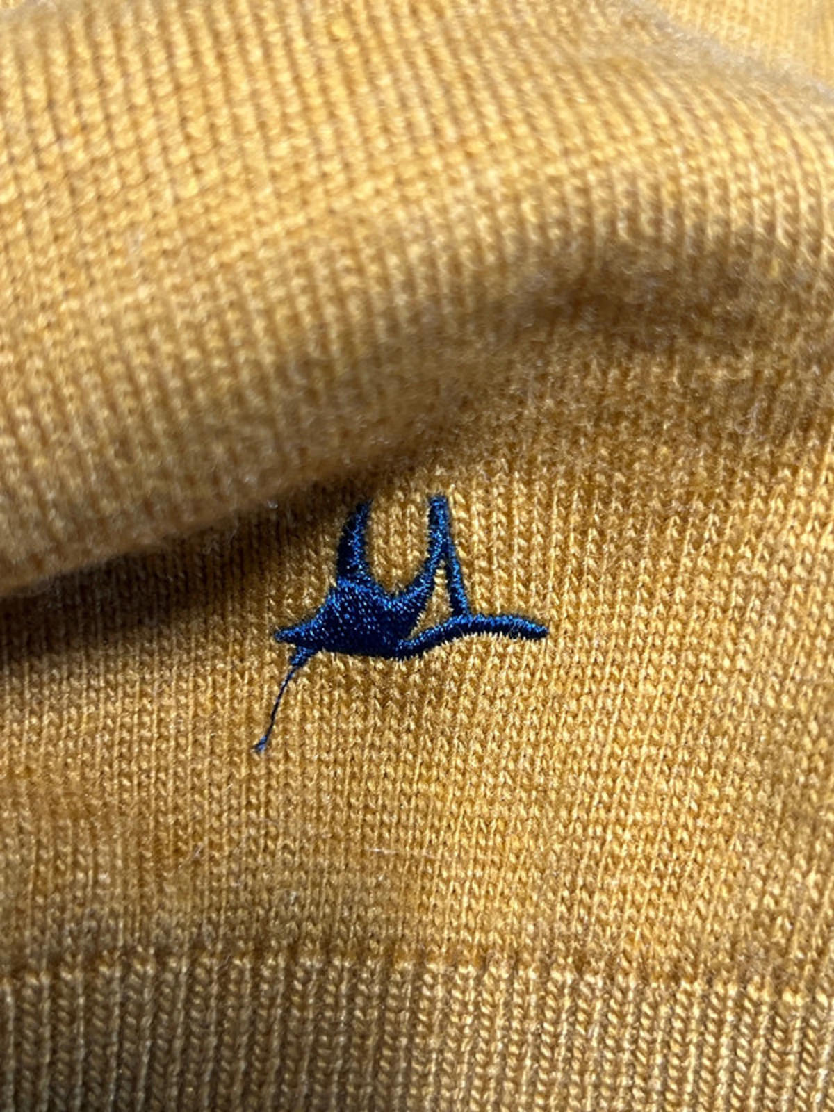 Mantaray | Mustard Cardigan | Size 14 | Wool/Viscose blend