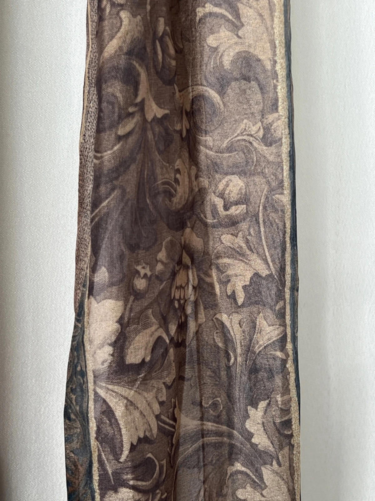 Khaki Green Italian Scarf | Like New