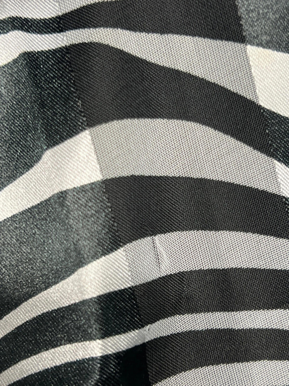 Vintage Zebra Pattern Ladies Scarf
