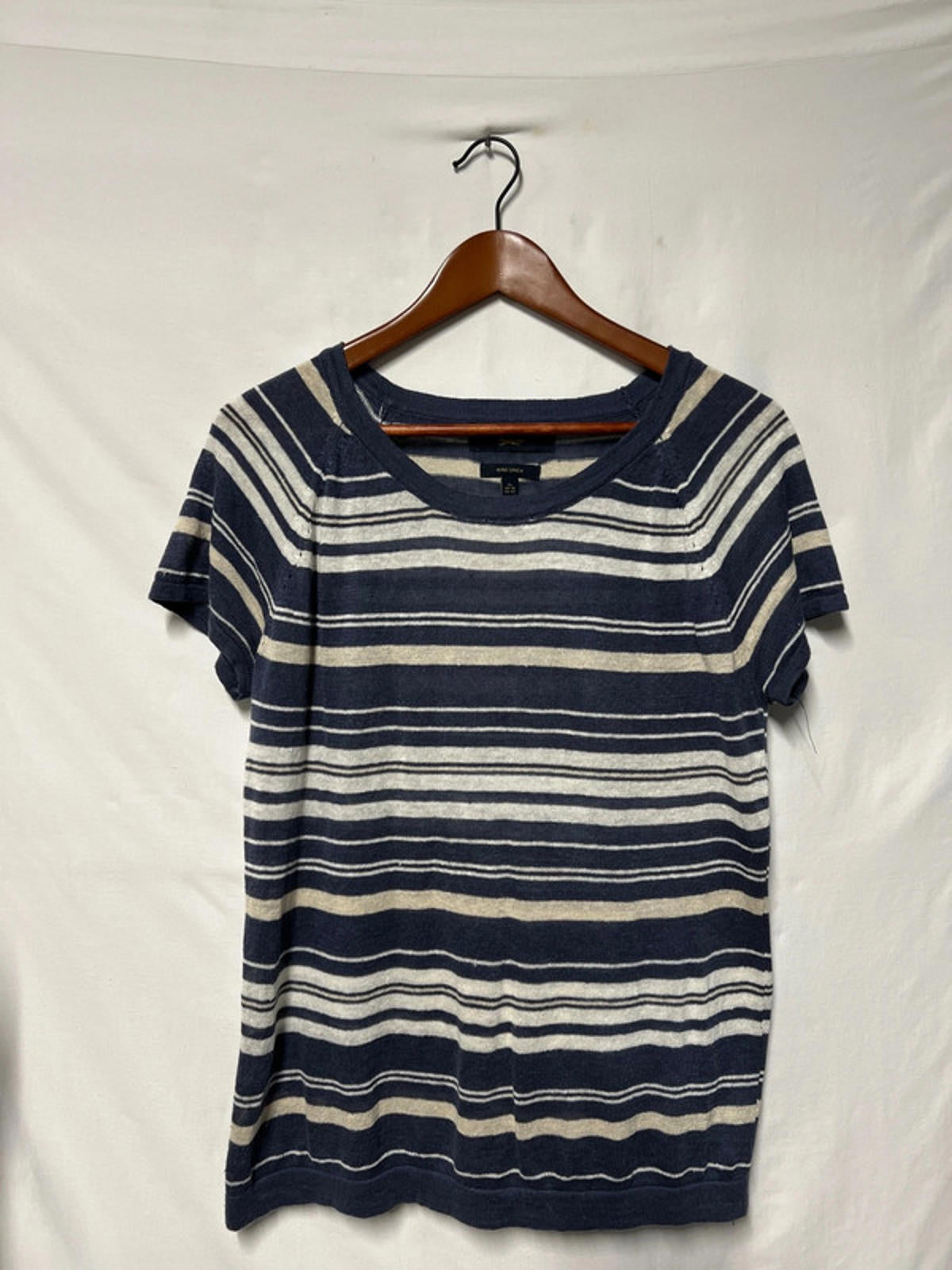 Paul Costelloe | 16 | Pure Linen Stripey T-Shirt