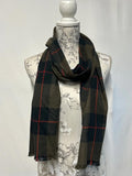 Khaki Scarf | 100% Cotton | New