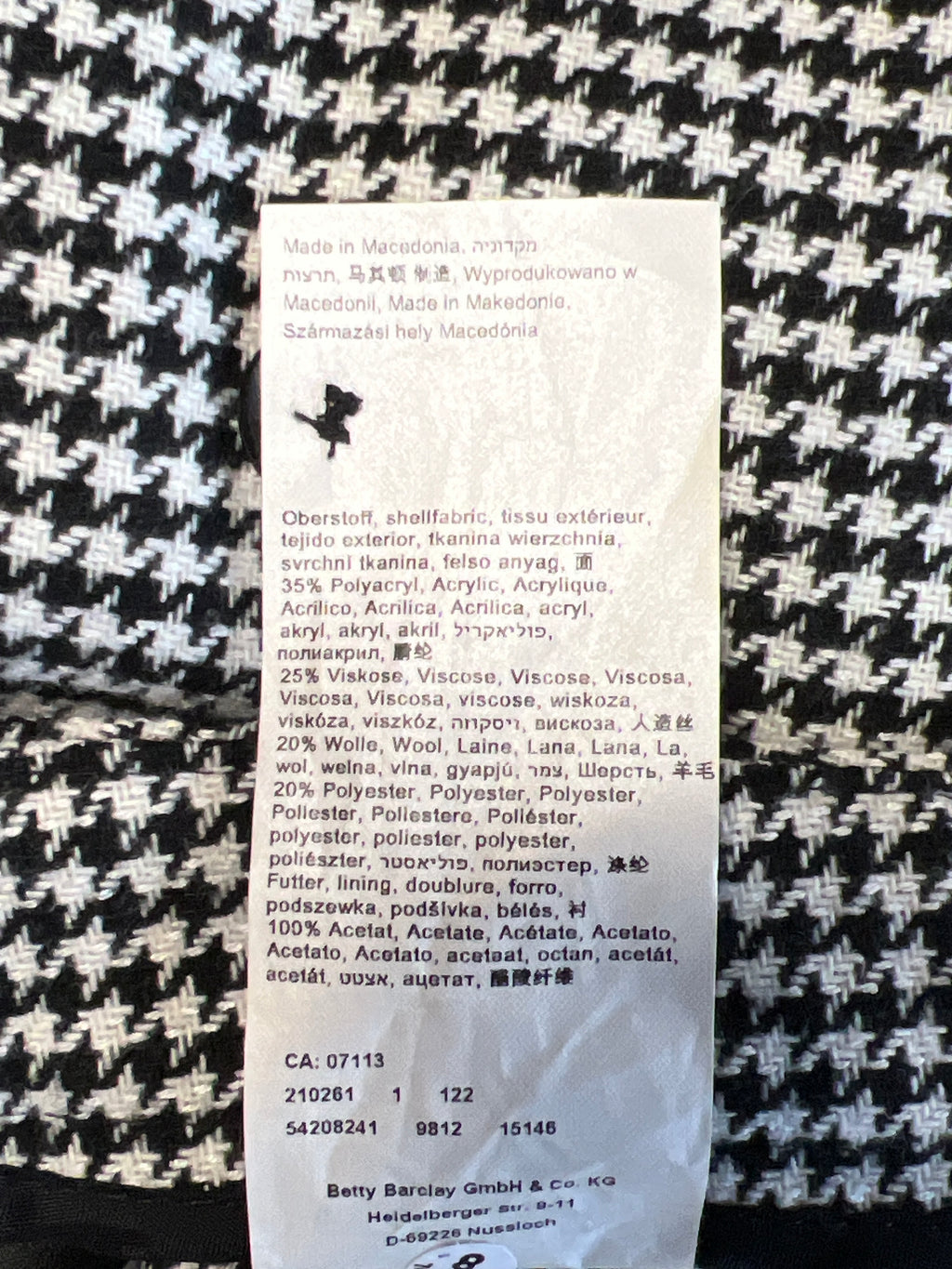Betty Barclay | Size 14 Dog Tooth Trousers