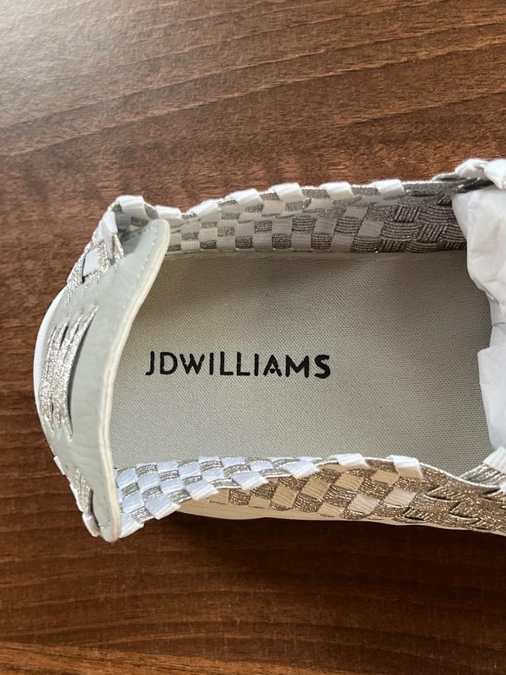 JD Williams | 7 | Ladies Silver Shoes