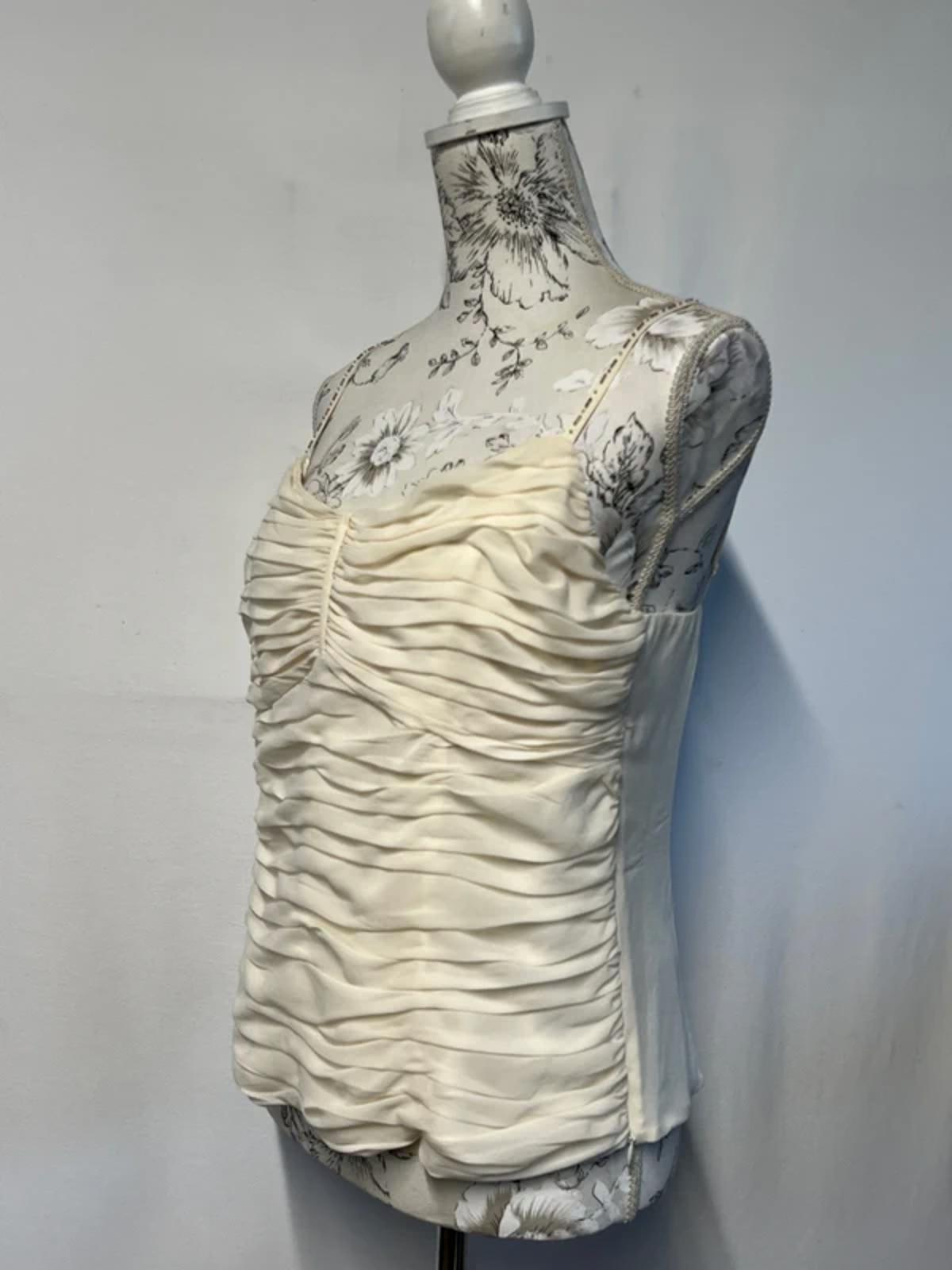 Vintage Y2K 90’s Monsoon| Size 14 | Layered Cream Cami |