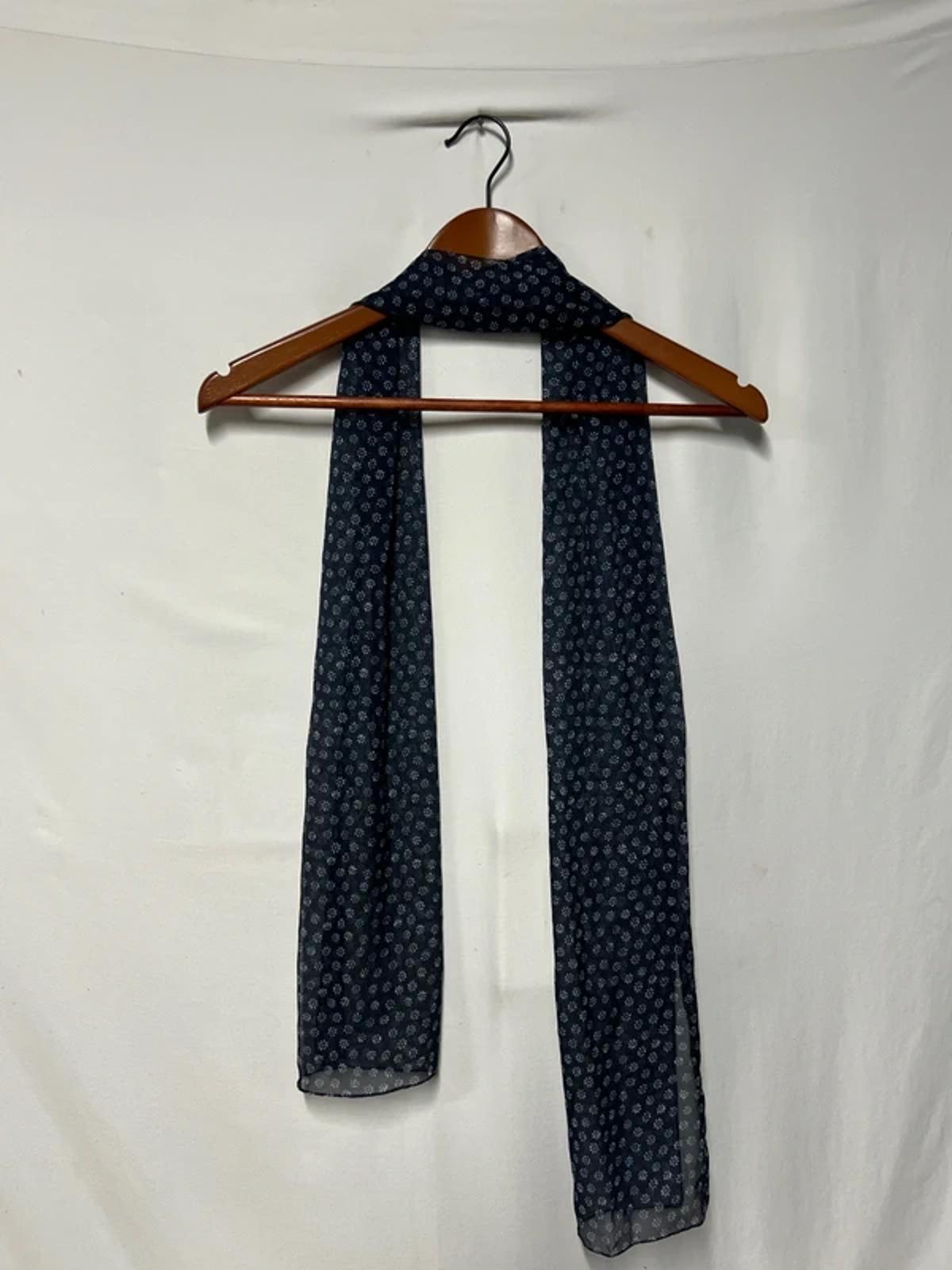Vintage Scarf | Navy Blue