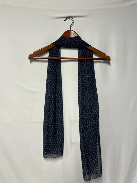 Vintage Scarf | Navy Blue
