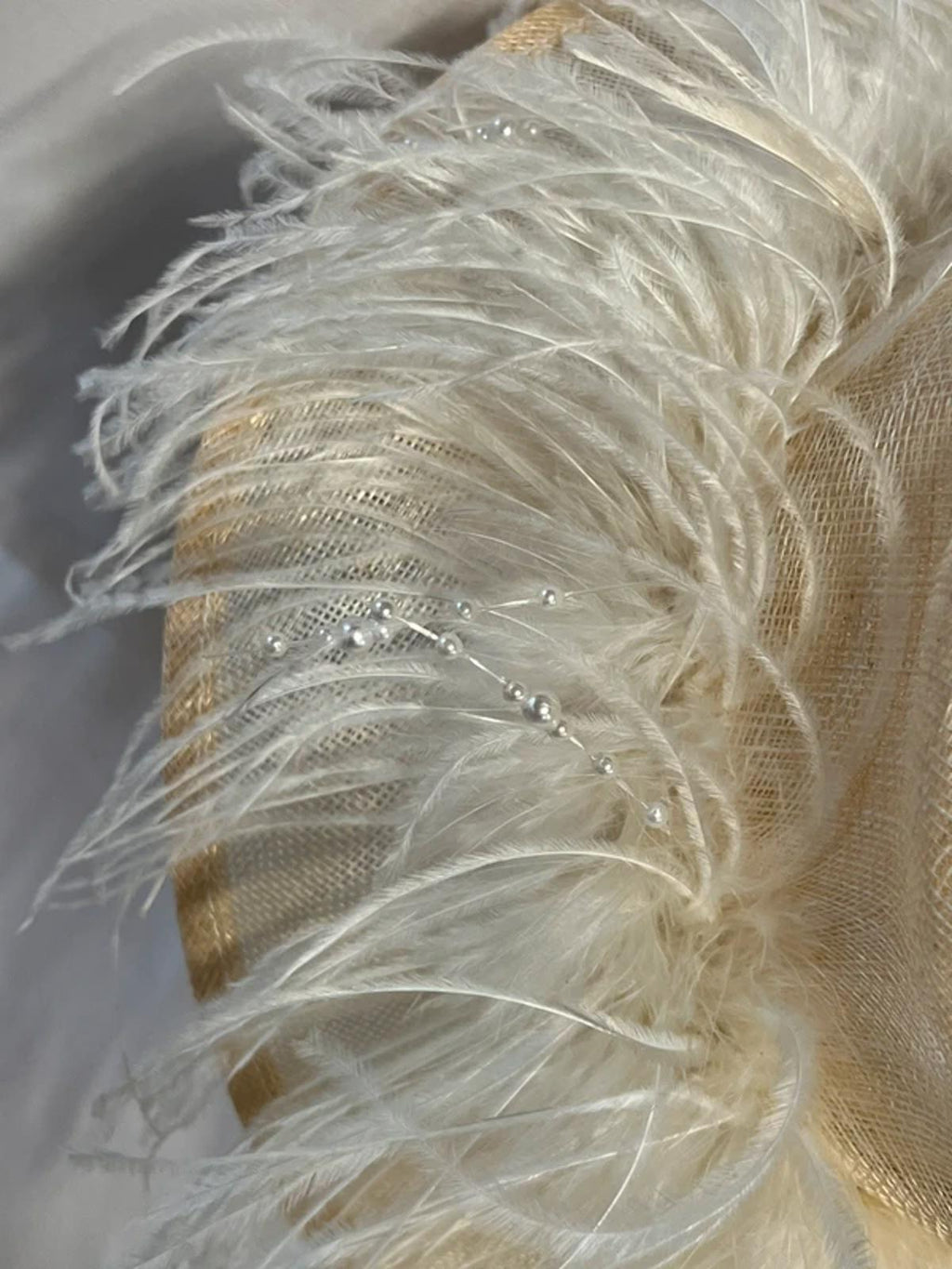 Ladies Feather Occasion Hat | Great Condition
