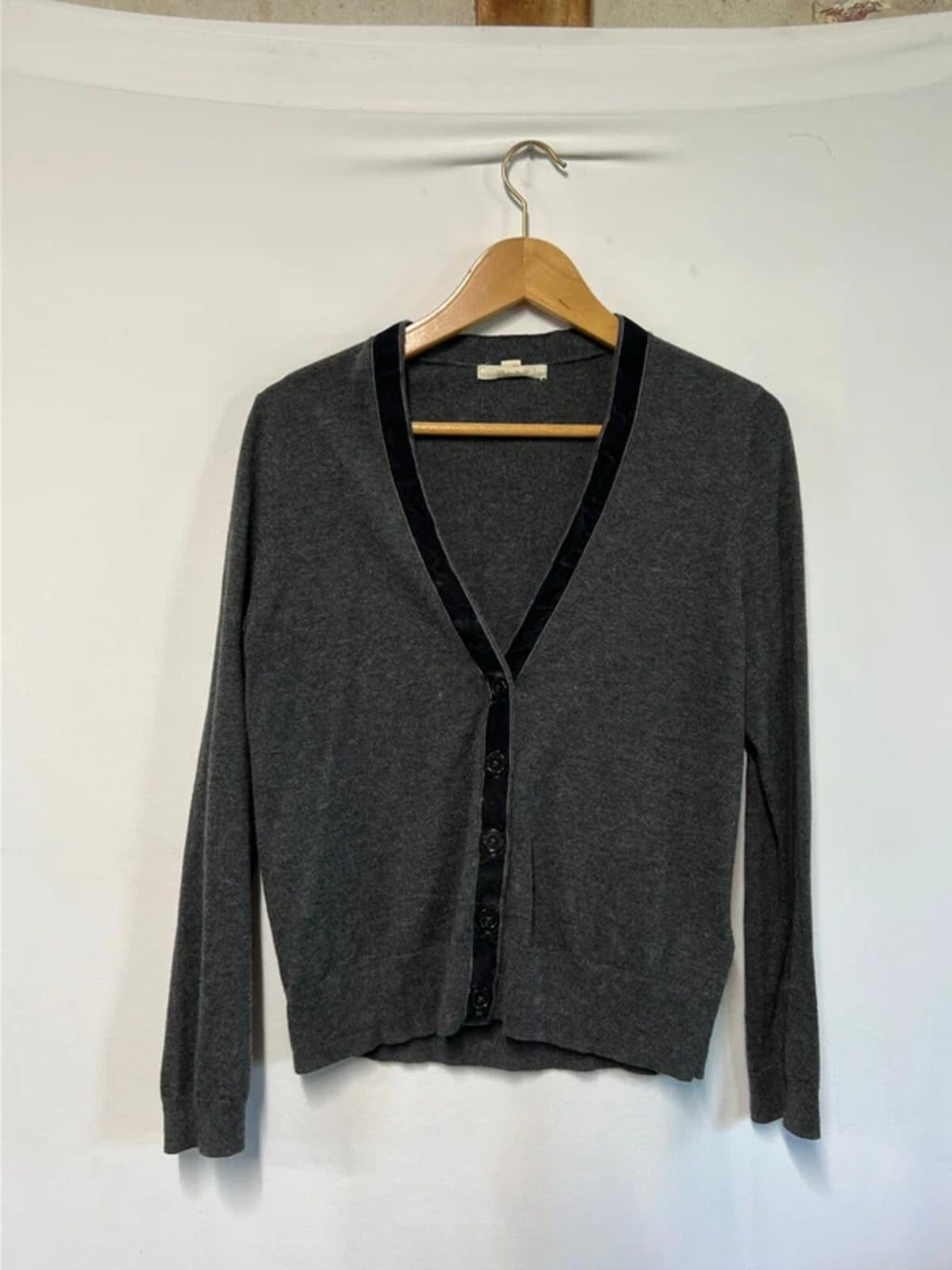 White Stuff | 12 | Grey sweater cardigan long sleeve