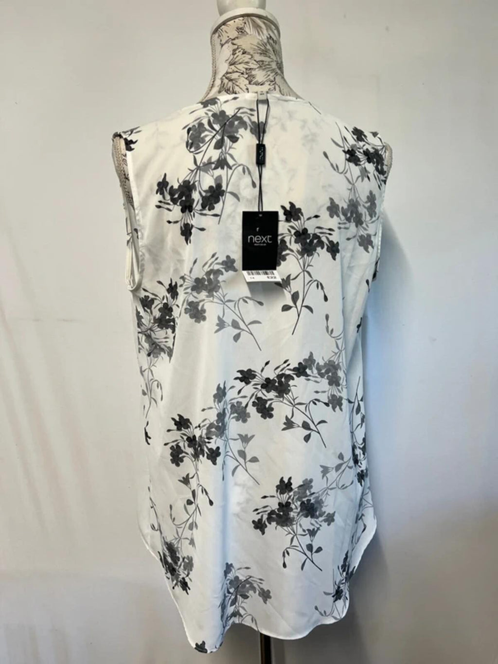 Next | 14 | Black and White blouse | Polyester