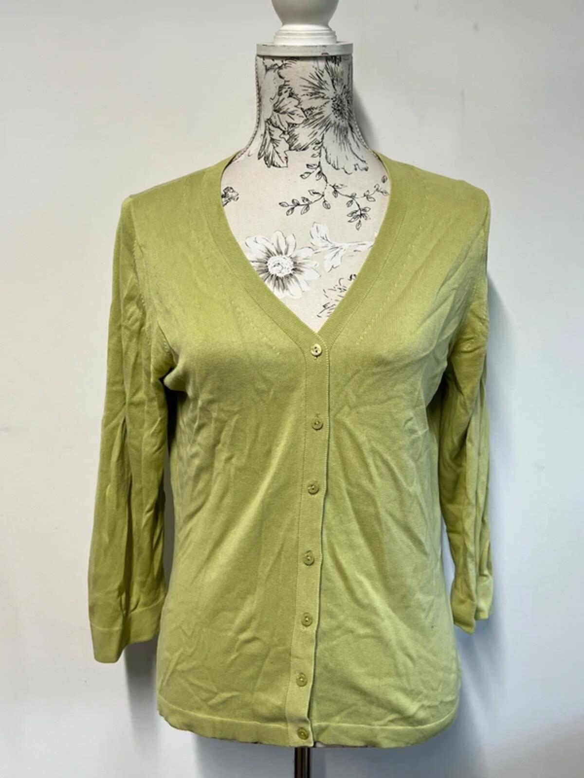 Marks & Spencer’s | 14 | Lime green cardigan
