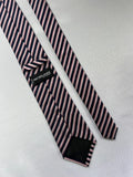 Michelsons Of London | Pink and Navy Necktie | Silk