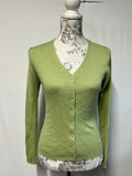 Marks and Spencer | 14 | Pistachio green cardigan | Very good
